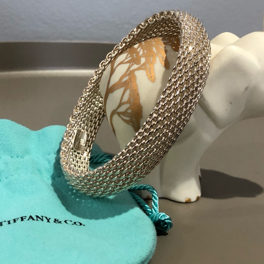 Tiffany & Co Somerset mesh bracelet